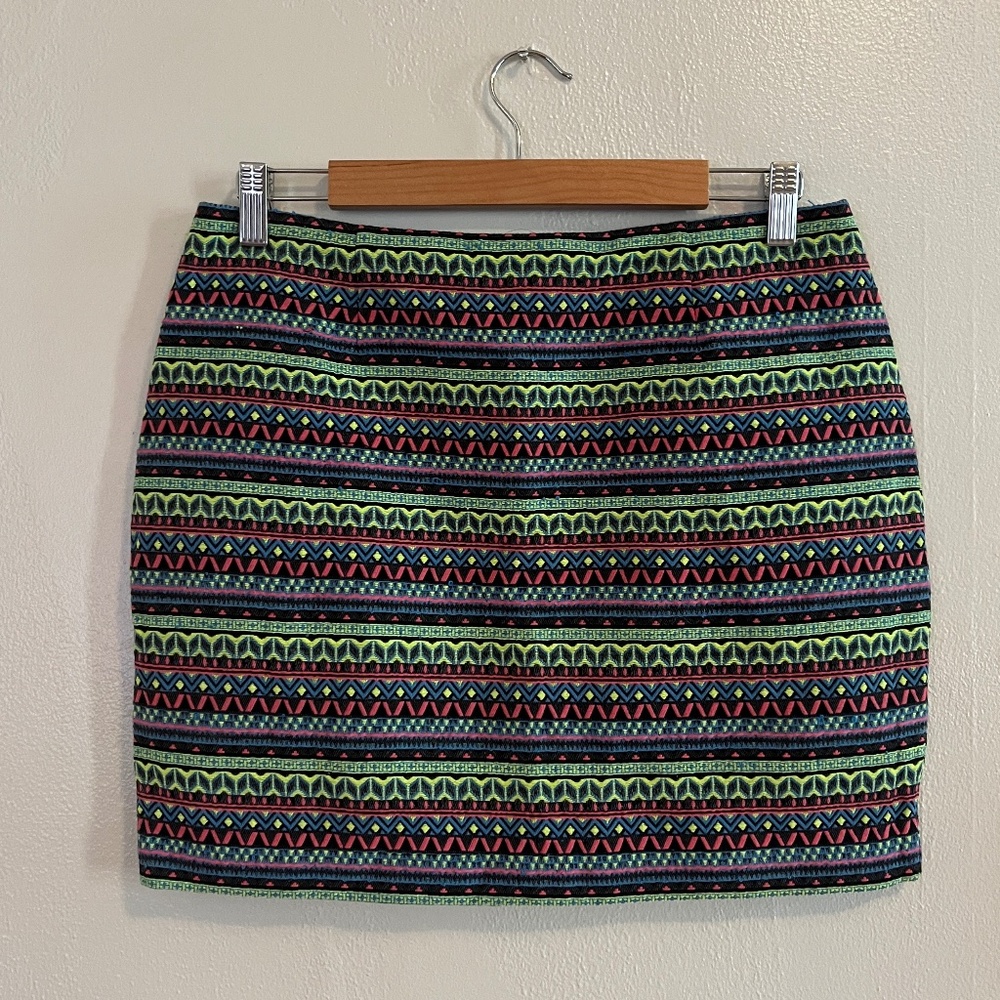 Ladakh Vintage Mini Skirt, Size L